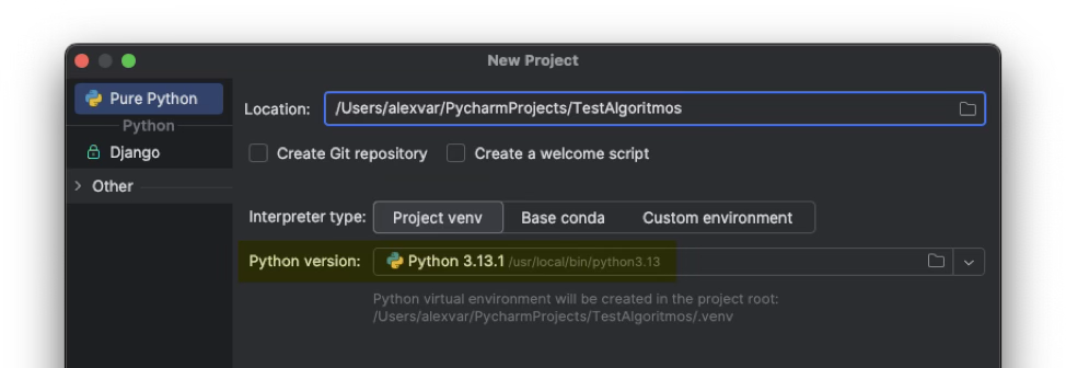 pycharmsetup
